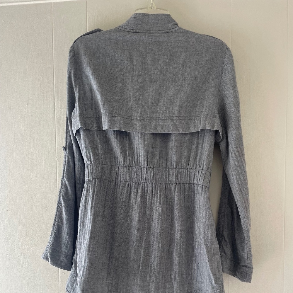 Bcbg Generation Gray Jacket M - image 3